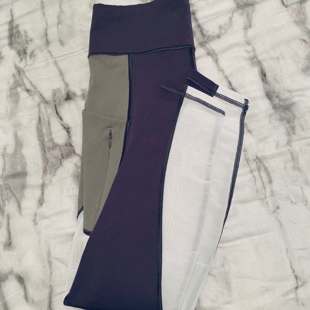 Athleta Colorblock Up For Anything Tights